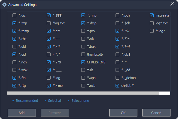 Wise Disk Cleaner advanced cleaner