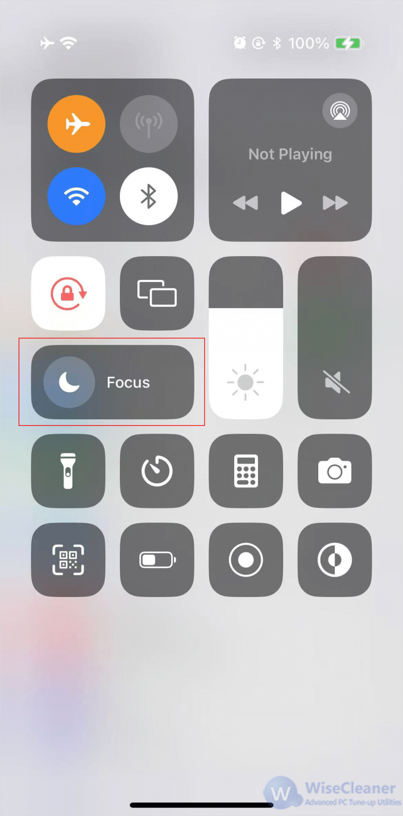 Disable Focus Mode
